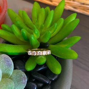 Diamond Anniversary Ring size 6.5